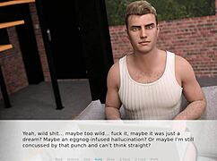 Shaved Pussy Play Before Christmas Cumshot