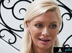 mila monet passionately eats pussy with cougar girlfriend