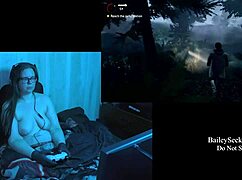 playing through alan wake part 4 with naked scenes