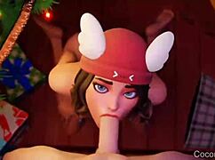 Fortnite-themed hentai compilation with anime cum scenes