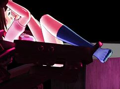 和Purupuru Haruka玩3D动漫游戏挑战