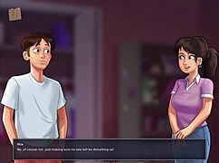 Summer adventure 213: MILF and Ecchi cartoon