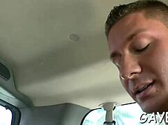 Gay couple shares intimate moments