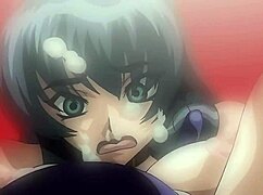 In the anime hentai taimanin asagi volume 03, sisters fight and have sexual encounters in 4k