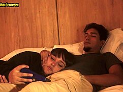 Watching a Movie with My Stepsister, Couldn’t Resist Sliding My Cock in Her Mouth