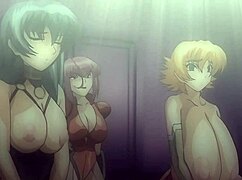 In the anime hentai taimanin asagi volume 03, sisters fight and have sexual encounters in 4k