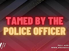 Police officer’s chastity cage training in prison: M4M gay audio story