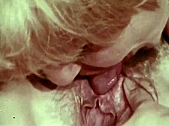 vintage cunnilingus scene brings back retro hairy vibes with intense licking