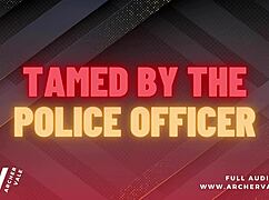Police officer’s chastity cage training in prison: M4M gay audio story