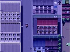 Lonely Old Man Grabs Neighbor's Giant Ass in Hentai