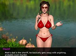 Nursing back to pleasure with hot brunette flirting!