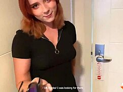 Redhead Hard Fucking And Deep Blowjob - Cum In Mouth