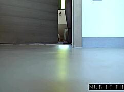 hot bondage fantasy fuck with petite 18+ brunette sybil - s2 e9