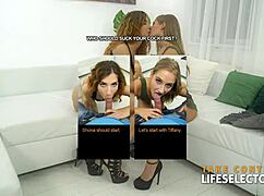 naughty threesome where cumhungry whores get hardcore fucked in pov.