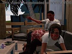 Jack and Emma Exclaim, 'We're Getting Spanked in Paradise!'