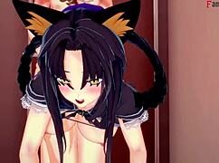 Akeno守门我狂操Kuroka DxD NTR狂欢8 Fantasyking3