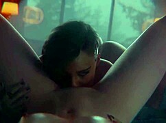 I watch judy alvarez fuckin the girl in hot cyberpunk mod