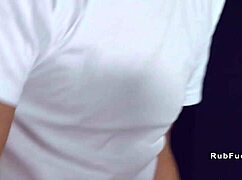 Huge tits babe massaged then fucked by big cock?