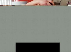 Great Ass Shemale Plays with Huge Dildos and Cums Hands-Free