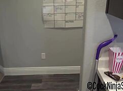 Horny Step Sister Can't Say No To Big Pussy Lips