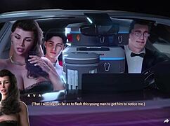 Unhappy Stepmom Wife Bangs Boytoy in Front of Hubby, Teasing Pervert in 3D Hentai Game