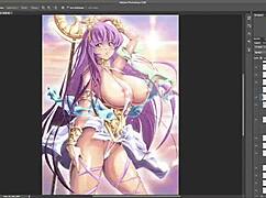 Busty Athena's Huge Boobs In Saint Seiya Cosplay