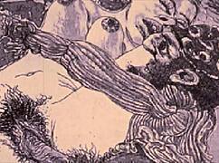 exploring vintage erotic drawings from antique comics and retro hentai anime cartoons