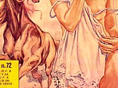 exploring vintage erotic drawings from antique comics and retro hentai anime cartoons