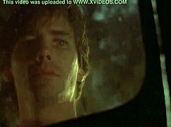 Sexy nude blonde girl outdoors from 10 to midnight