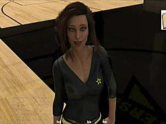 Elizabeth Is Not Happy In College With Her Big Ass