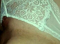 Blonde Spanish Woman Wakes Me Rubbing My Pussy with Her Monster Cock at Midnight