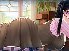 Hell Yeah! Gamer Girls Sophie Show Huge Tits in 3D!