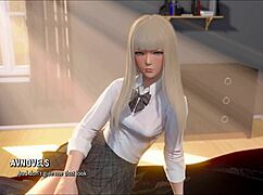 3D Cartoon Hentai Teen 18+ Rips Clothes