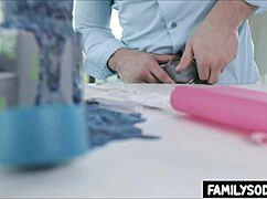 yo, wanna watch scientist stepsiblings bang hard in the lab?