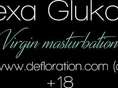 alexa glukoza young babe masturbating tight pussy outside.