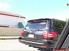 Three babes picked up for interracial orgy