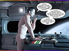 Man fucks android girl resembling his wife in 3D comic