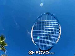 Anissa Kate gets backyard massage turning into anal fucking 😍