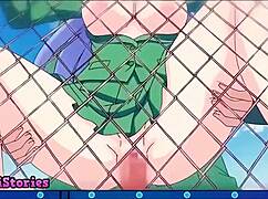 Horny Teen Gets Large Cock Stuffed In Pussy