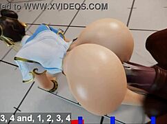 Street fighter Cammy White in hot action
