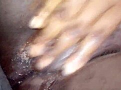 chubby solo babe oils her tight wet pussy and cums hard