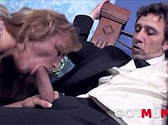 Mom’s all holes are pierced and she enjoys rough sex with a big cock