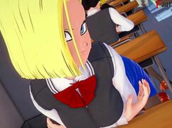 android 18 fucks in bikini trailer