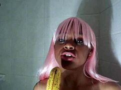 Racial humiliation with black bitch in first-time video using n-word