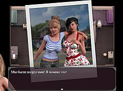 Cartoon games with anime-style porn: 69 oral sex exchange