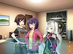 Why is the princess making out with her roommate in the dorm?