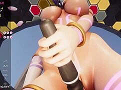 elfie love plays with toys and squirts on stream