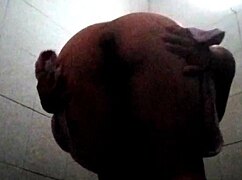 Milf strips naked in voyeur video, begs not to share with friends