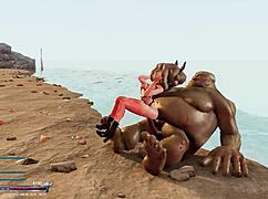 In Sword X Hime, The Game Over Leads To Monster Pussy Edits.