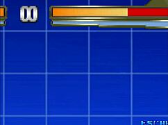 Mugen Brian in animated porn game with 2D animation and sound effects